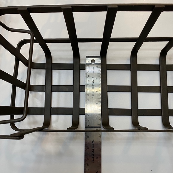 Pottery Barn Metal Stacking Baskets - Picture 4 of 5